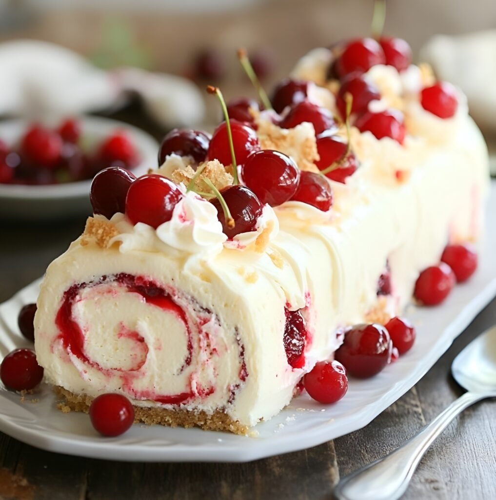 Cherry Cake Roll