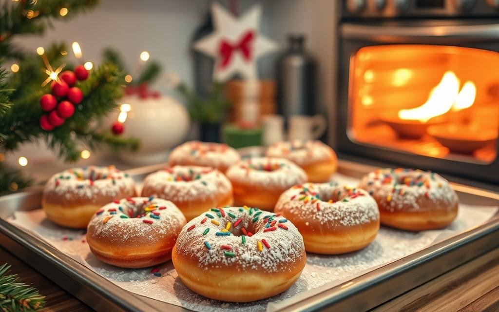  Baked Christmas Donuts 
