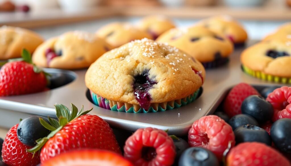 Mixed Berry Muffins 