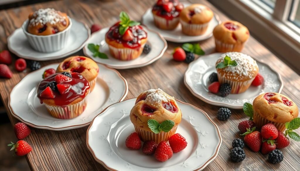 Mixed Berry Muffins 