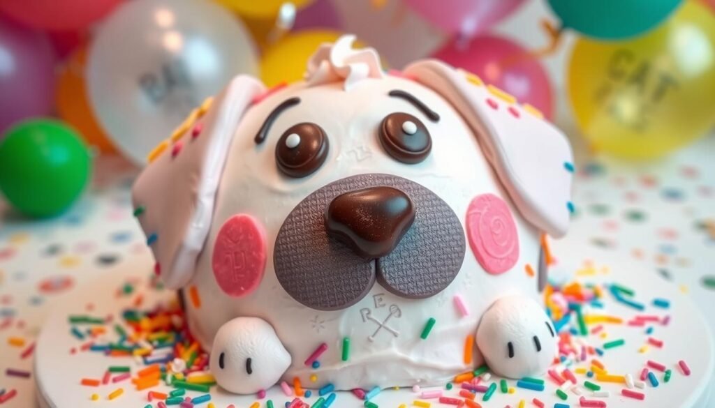 Adorable Puppy Cake