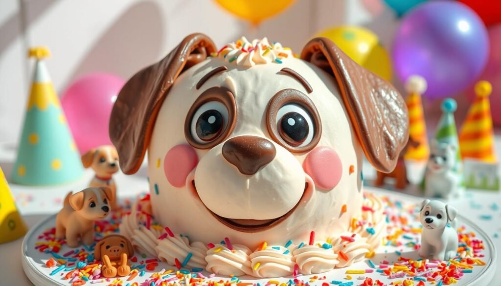 Adorable Puppy Cake