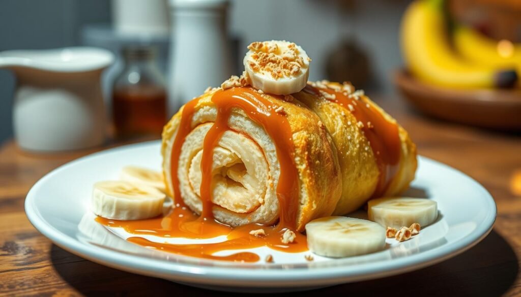  Banana Caramel Rollad
