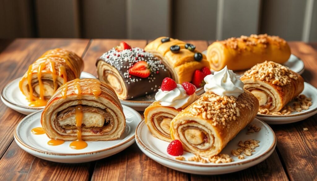  Banana Caramel Rollad