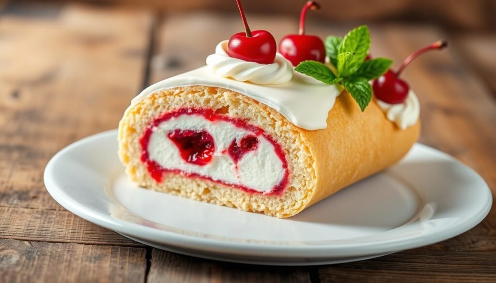 Cherry Cake Roll