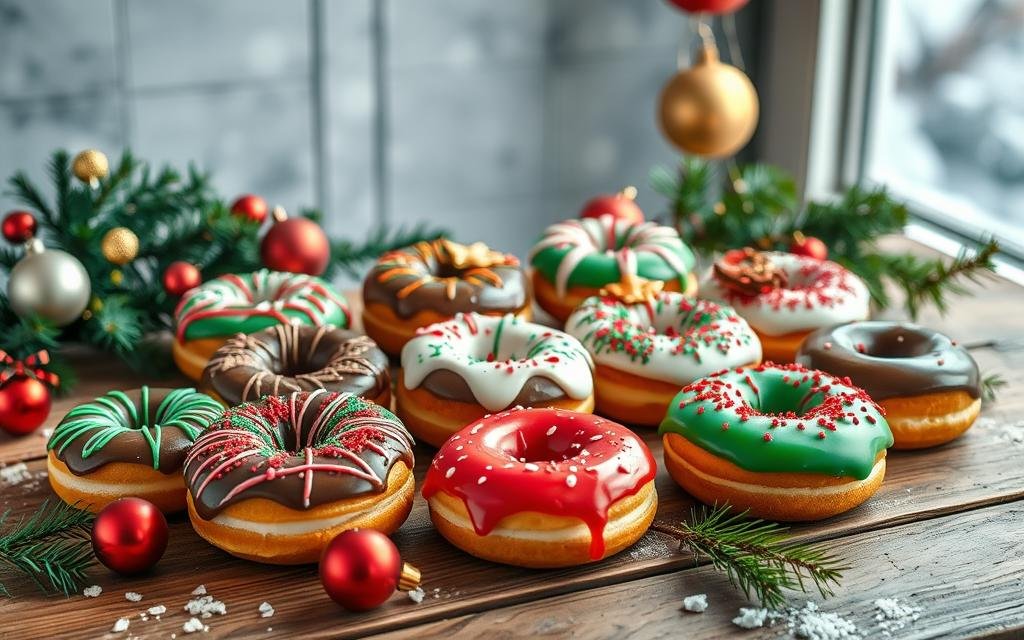  Baked Christmas Donuts 