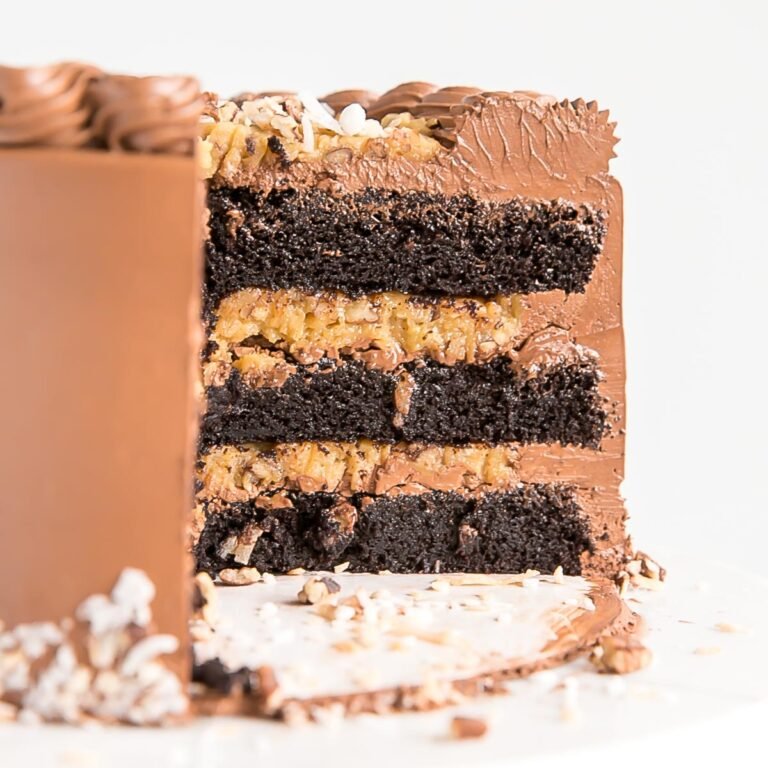 German Chocolate Cake - Liv for Cake