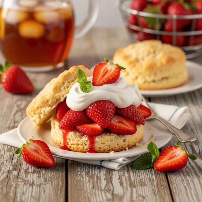 The Quintessential Homemade Strawberry Shortcake: A Taste of Summer