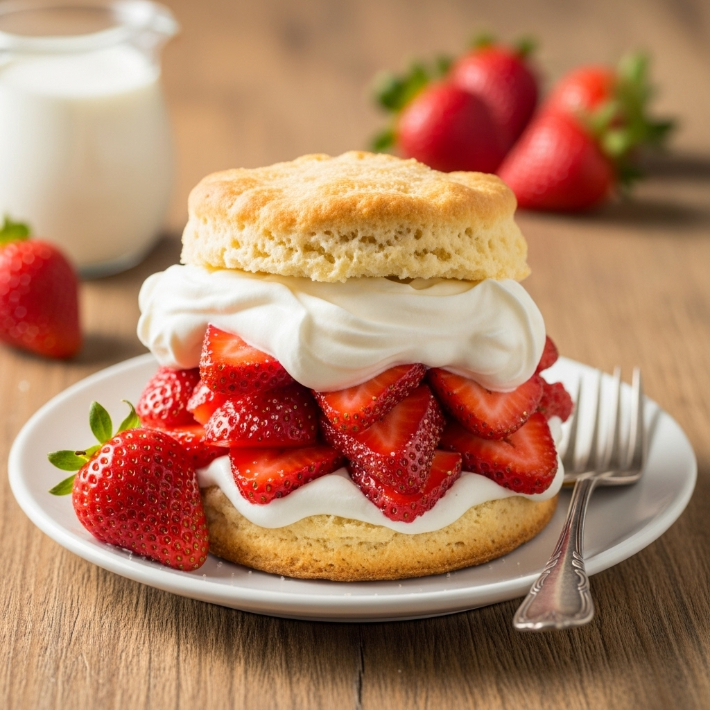 The Quintessential Homemade Strawberry Shortcake: A Taste of Summer