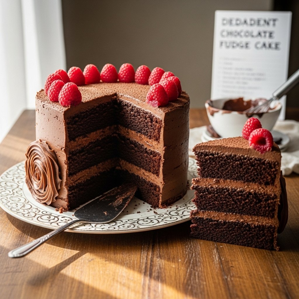 Decadent Chocolate Fudge Cake Recipe for Your Next Indulgence