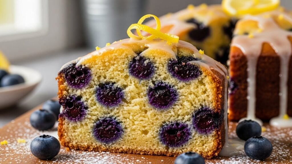 Moist Lemon Blueberry Cake (Tender Crumb!)