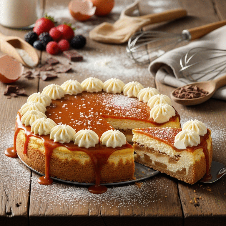 Creamy Apple Crisp Cheesecake (Bakery-Style)