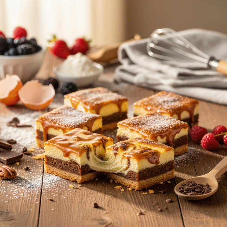 Decadent Pecan Pie Cheesecake Bars (Creamy & Gooey)