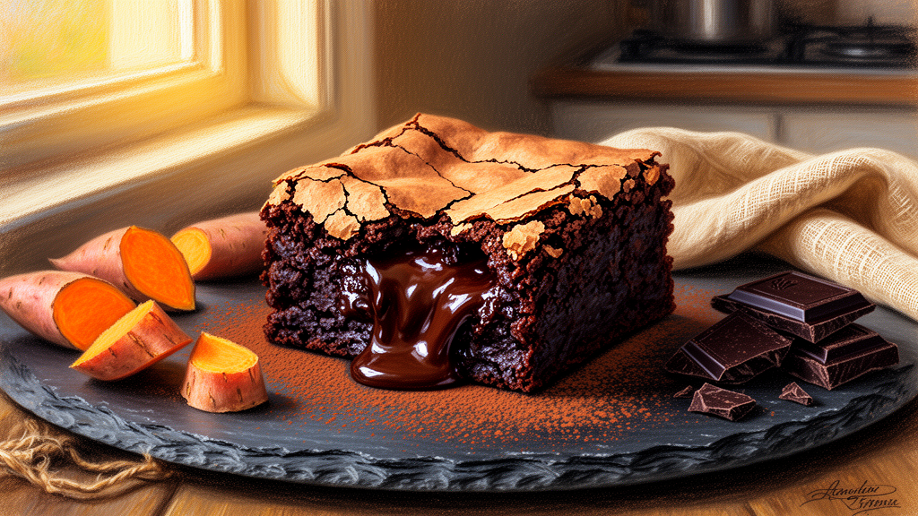 Sweet Potato Chocolate Brownie